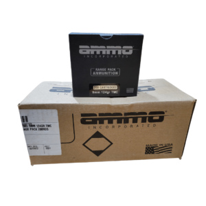 Ammo Inc 9mm Case 124 Grain Clean Fire TMC – 1,000 Rounds (CASE)