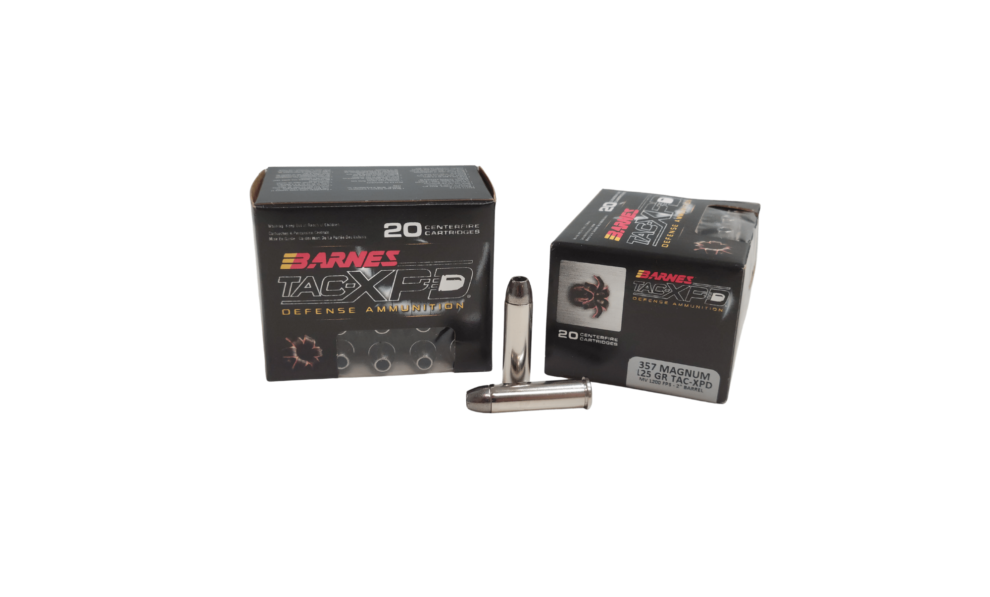 Underwood .44 Magnum 180 Grain Hornady XTP Nickel Plated – 20 Rounds (Box) [NO TAX outside Texas] Product Image
