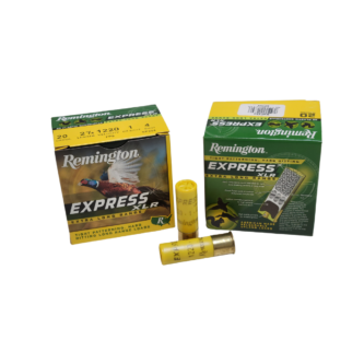 Remington Express XLR 20 Gauge 2.75 1oz #4 Shot 1220fps – 25 rounds (Box)
