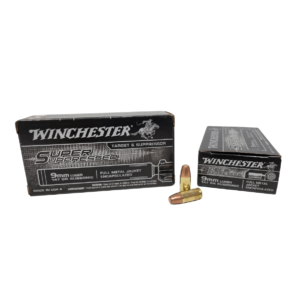 Winchester Super Suppressed 9mm 147 Grain Subsonic FMJ