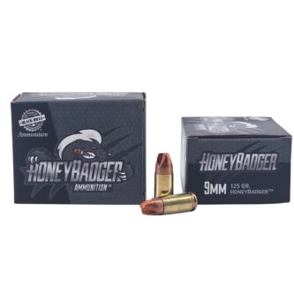 Black Hills HoneyBadger 9mm Subsonic 125 Grain Lehigh Xtreme Defense - 20 Rounds (Box) D9N1120