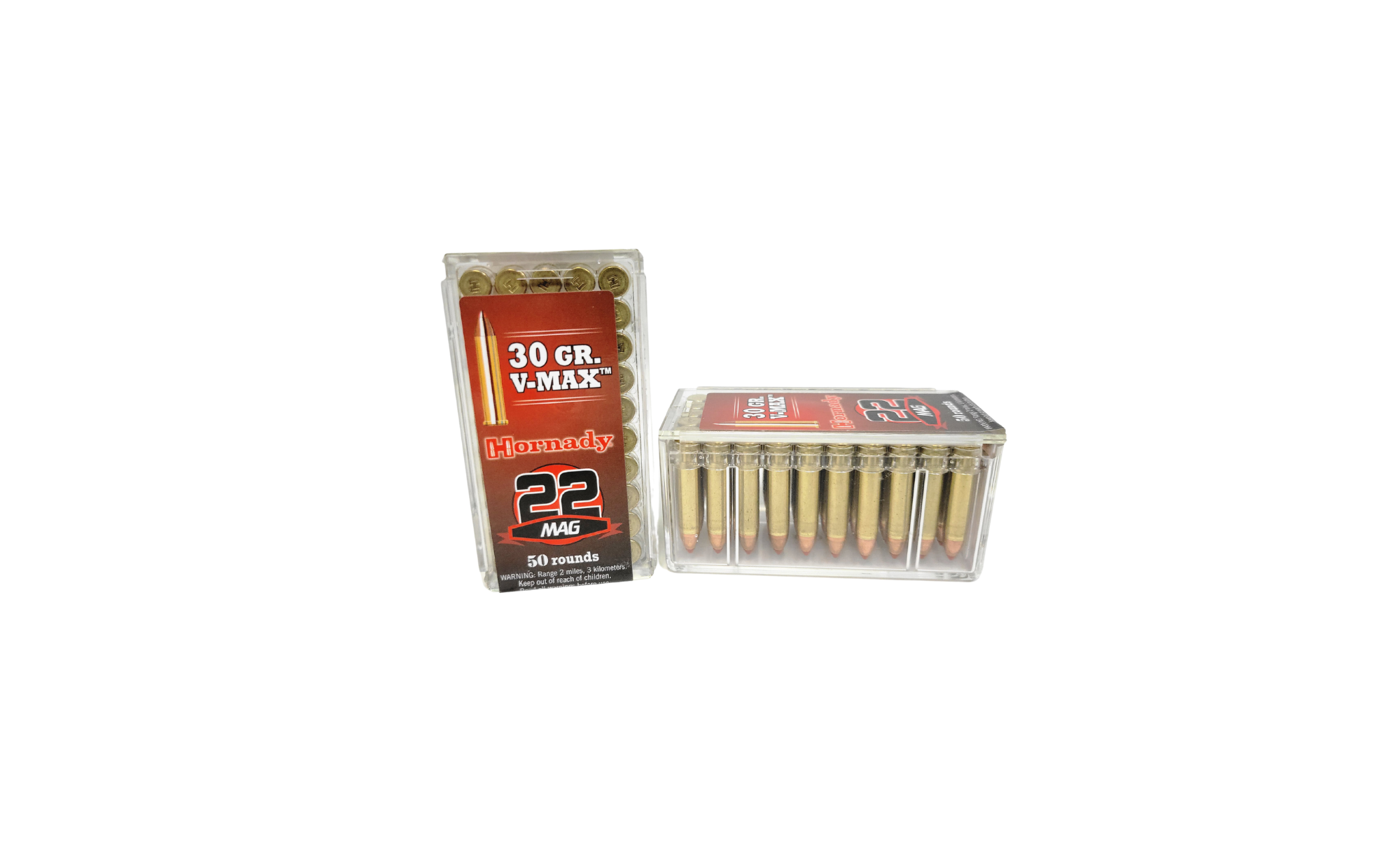 Hornady .22 Mag 30 Grain V-MAX - 50 Rounds (Box) [NO TAX outside Texas] FREE SHIPPING OVER $199