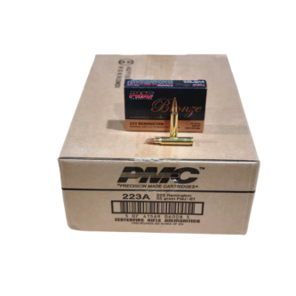 PMC .223 Rem CASE 55 Grain Full Metal Jacket Boat Tail - 1,000 Rounds (CASE) [NO TAX outside Texas] FREE SHIPPING OVER $199