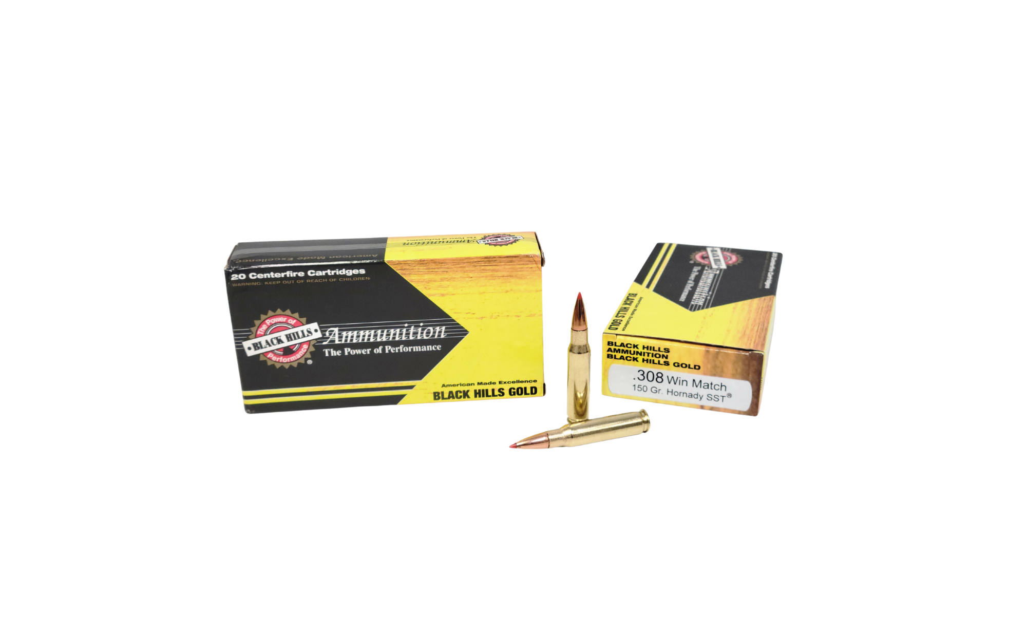 Black Hills .308 Winchester 155 Grain Hornady ELD Match – 20 Rounds (Box) [NO TAX outside Texas] Product Image