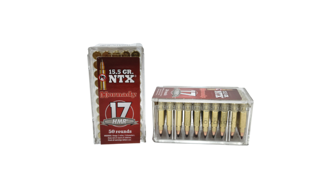 Hornady NTX .17 HMR 15.5 Grain lead-free - 50 Rounds (Box) [NO TAX outside Texas] FREE SHIPPING OVER $199