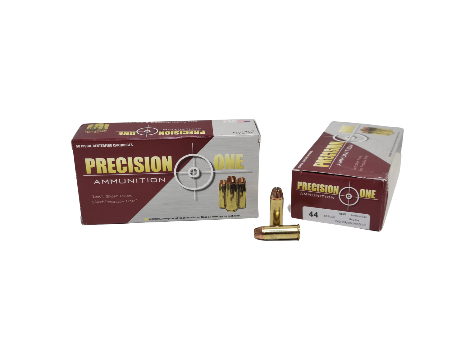 Precision One .44 Special 240 Grain Hornady XTP - 50 Rounds (Box) [NO TAX outside Texas] FREE SHIPPING OVER $199