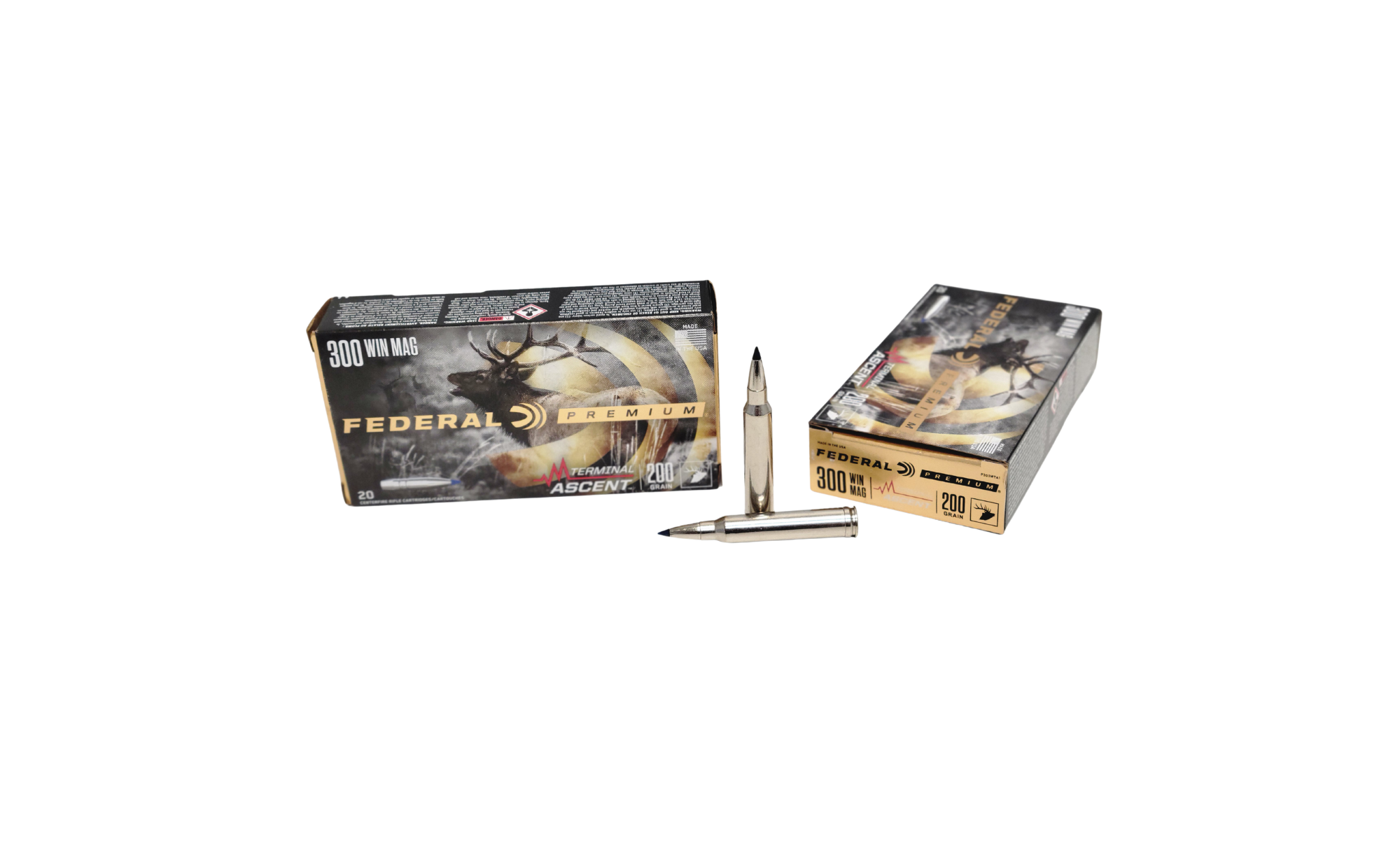 Hornady American Whitetail .300 Win Mag 150 Grain Interlock Spire Point – 20 Rounds (Box) [NO TAX outside Texas] Product Image