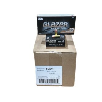 Blazer 9mm 124gr Case