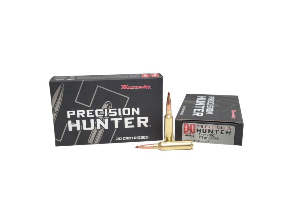 Hornady 7mm PRC 175 Grain ELD-X - 20 Rounds (Box) [NO TAX outside Texas] FREE SHIPPING OVER $199
