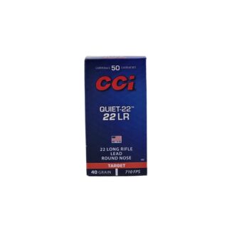 CCI Quiet .22LR Subsonic 40 Grain LRN - 50 Rounds (Box) 0960