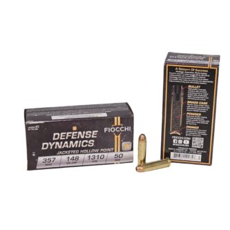 Fiocchi Defense Dynamics .357 Mag 148 Grain JHP - 50 Rounds (Box) 357E