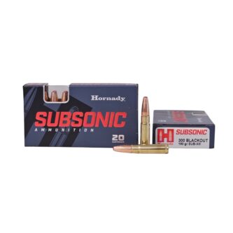 Hornady SUB-X .300 BLK 190 Grain Subsonic FTX - 20 Rounds (Box) 80877