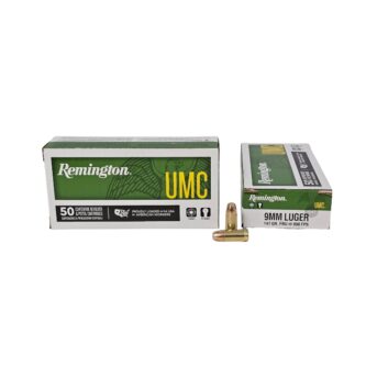 Remington UMC Subsonic 9mm Luger 147 Grain Full Metal Jacket - 50 Rounds (Box) 23732