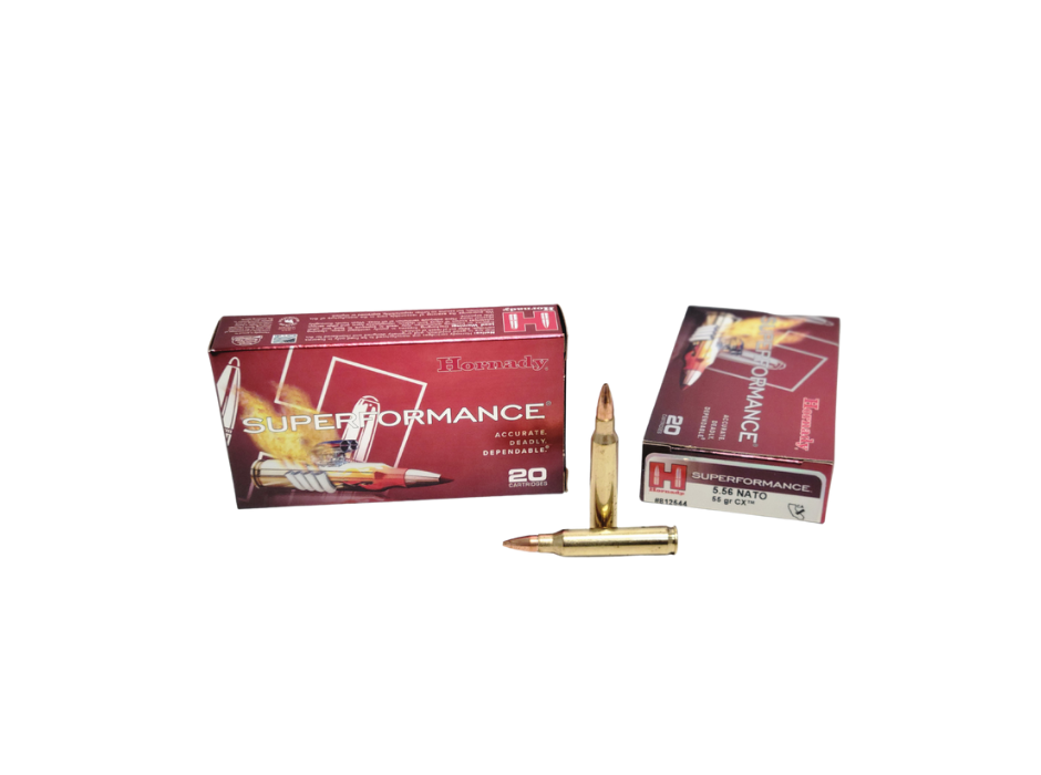 Hornady Frontier 5.56x45mm NATO 55 Grain M193 FMJ – 20 Rounds (Box) [NO TAX outside TX] Product Image