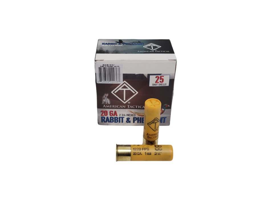Nobel Sport Italia 20 Gauge Ammunition ANSH206 2-3/4″ 1 oz 6 Shot 25 Rounds (Box) [NO TAX outside TX] Product Image