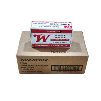 Winchester 9mm 115 Grain Range Pack CASE