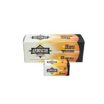 Armscor .22LR BRICK 40 Grain Lead Solid Point - 500 Rounds (BRICK) [NO TAX outside Texas] FREE SHIPPING OVER $199