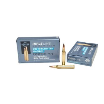 PPU .300 Win Mag 165 Grain Pointed Soft Point