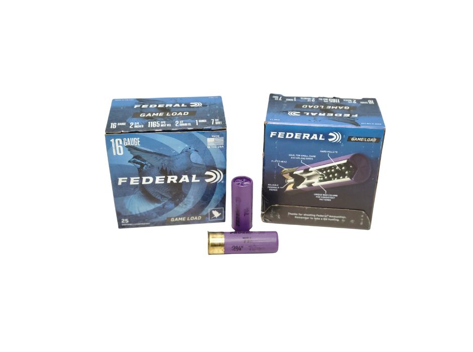Federal Hi-Brass Game Load .410 Bore 3 Inch 11/16 oz. #7.5 Shot – 25 Rounds (Box) [NO TAX outside Texas] Product Image