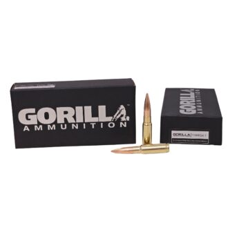 Gorilla Ammunition 8.6 Blackout Subsonic 300 Grain Sierra MatchKing