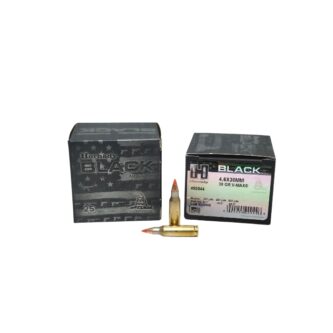Hornady BLACK 4.6x30mm H&K 38 Grain V-MAX - 25 Rounds (Box) [NO TAX outside Texas] FREE SHIPPING OVER $199