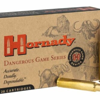 Hornady Dangerous Game .375 Ruger 270 Grain InterLock Spire Point Recoil Proof - 20 Rounds (Box) [NO TAX outside Texas] FREE SHIPPING OVER $199
