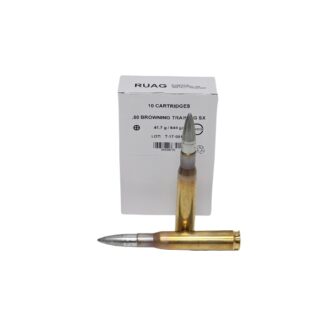 Swiss P Training SX .50 BMG 644 Grain Jacketed Soft Core lead-free - 10 Rounds (Box) [NO TAX outside Texas] FREE SHIPPING OVER $199