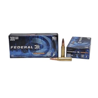 Federal Power-Shok .300 Savage 150 Grain Jacketed Soft Point