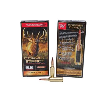 Winchester 6.8 Western 162 Grain Copper Extreme Point lead-free - 20 Rounds (Box) [NO TAX outside Texas] FREE SHIPPING OVER $199