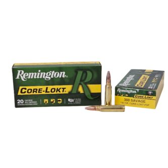Remington Core-Lokt .300 Savage 150 Grain Pointed Soft Point