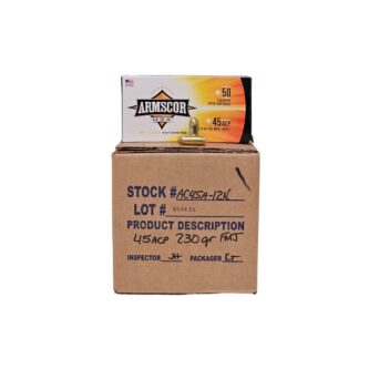 Armscor .45 Auto CASE 230 Grain Full Metal Jacket