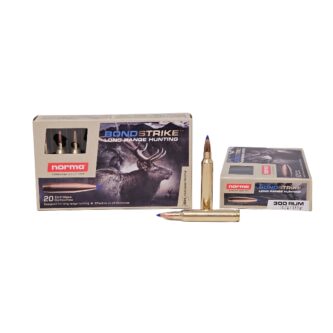 Norma Bondstrike .300 RUM 180 Grain Extreme Long Range Bonded Tipped - 20 Rounds (Box) [NO TAX outside Texas] FREE SHIPPING OVER $199