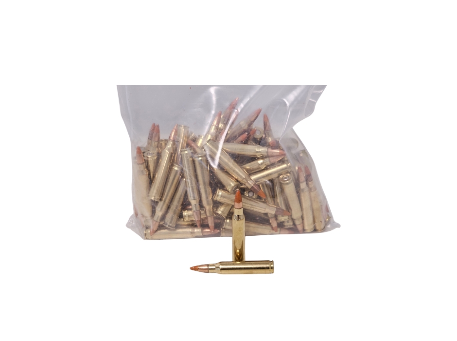 STRYKER – 5.56x45mm BALL 55 GR SCP (COPPER) LEAD FREE SAME DAY SHIPPING – 250 rounds (Box) [NO TAX outside TX] Product Image