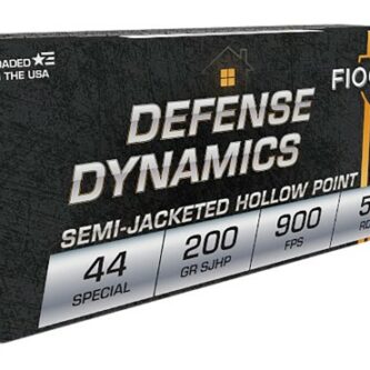 Fiocchi Defense Dynamics .44 Special 200 Grain Semi-Jacketed Hollow Point - 50 Rounds (Box) [NO TAX outside Texas] FREE SHIPPING OVER $199