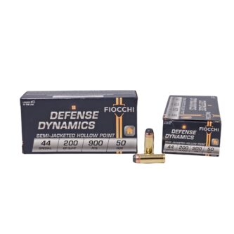 Fiocchi Defense Dynamics .44 Special 200 Grain Semi-Jacketed Hollow Point