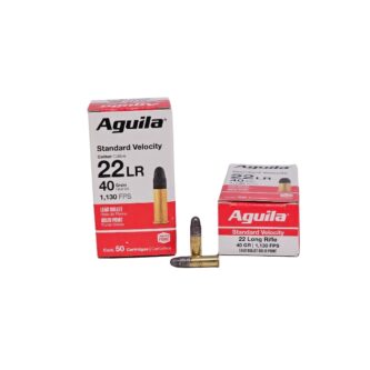 Aguila .22LR 40 Grain Standard Velocity Lead Solid Point