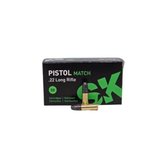 SK PISTOL MATCH .22 LR Auto 40 Grain Lead Round Nose