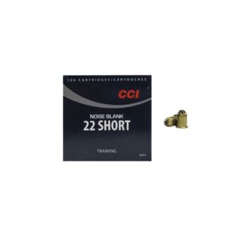 CCI .22 Short BLANKS (fits .22 LR and .22 Long) - 100 Rounds (Box) SKU 44