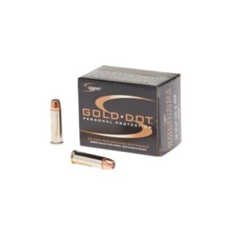 Speer Gold Dot .38 Special +P 125 Grain Jacketed Hollow Point - 20 Rounds (Box) 23720