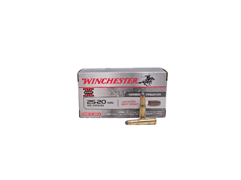 Winchester Super-X .25-20 Win 86 Grain Jacketed Soft Point