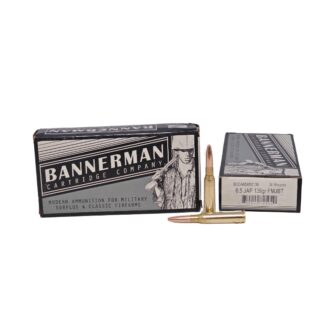 Bannerman 6.5x50 Japanese 139 Grain Full Metal Jacket