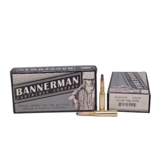 Bannerman 6.5x50 Japanese 156 Grain Soft Point