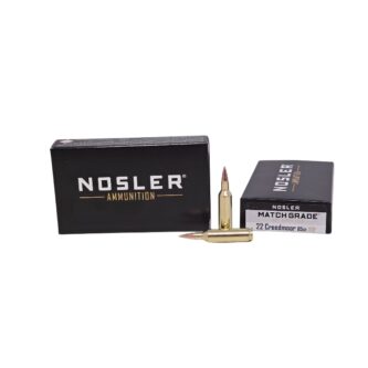 Nosler Match Grade .22 Creedmoor 85 Grain RDF HPBT