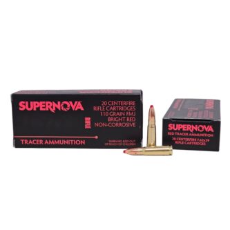 Piney Mountain SUPERNOVA 7.62x39mm FMJ RED Tracer 110 Grain - 20 Rounds (Box)
