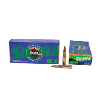 Sierra .300 Blackout 115 Grain SMK Hollow Point