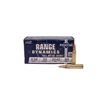 Fiocchi Range Dynamics 5.56x45mm M193 55 Grain FMJ