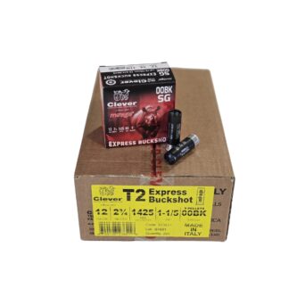 Clever Express 12 Gauge CASE 2 3/4" 9 Pellet 00-Buck 1425FPS - 250 Rounds (CASE) CMBK1200
