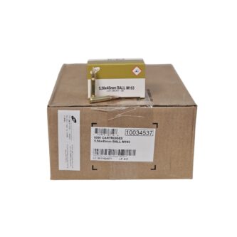 CBC (Magtech) 5.56x45mm NATO CASE 55 Grain M193 Full Metal Jacket - 1,000 Rounds (CASE) CBC556