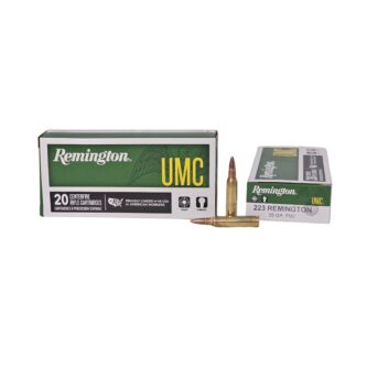 Remington .223 Rem 55 Grain Full Metal Jacket - 20 Rounds