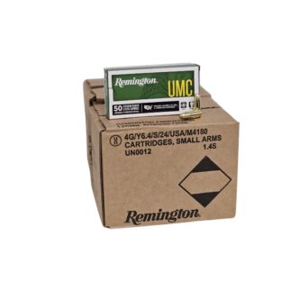 Remington UMC 9mm CASE 124 Grain Full Metal Jacket - 1,000 Rounds (CASE) L9MM2